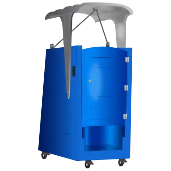 High-Rise Toilets equipment illustration